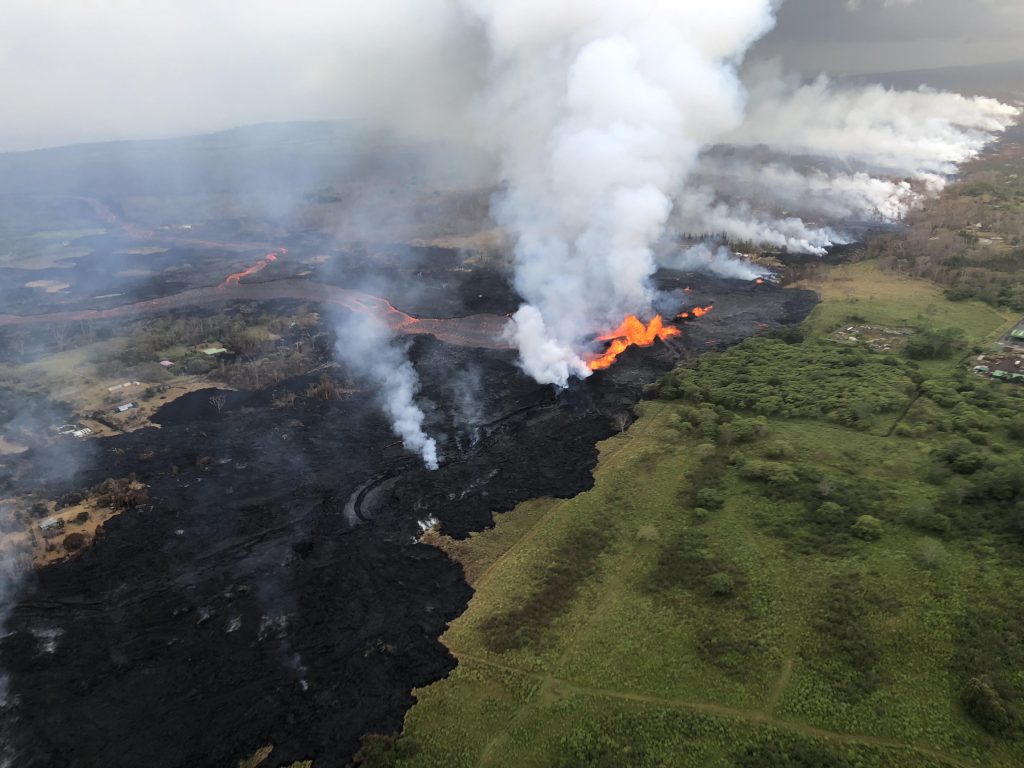 2018 Kilauea Eruption Fisure 8