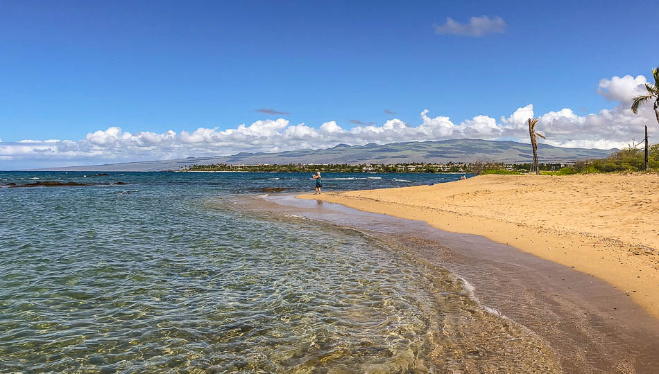 Beach South of Anaehoomalu Bay