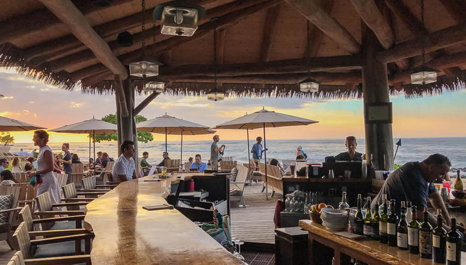Beach Tree Bar and Grill view from the beach bar